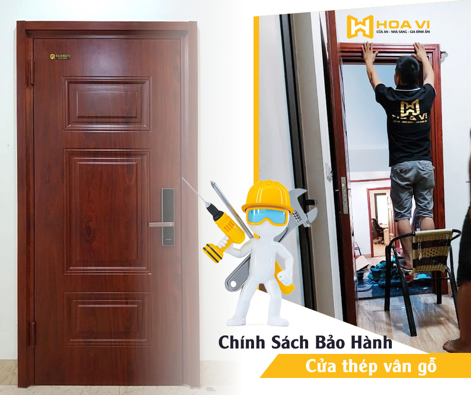 Chính Sách Bảo Hành Cửa Thép Vân Gỗ