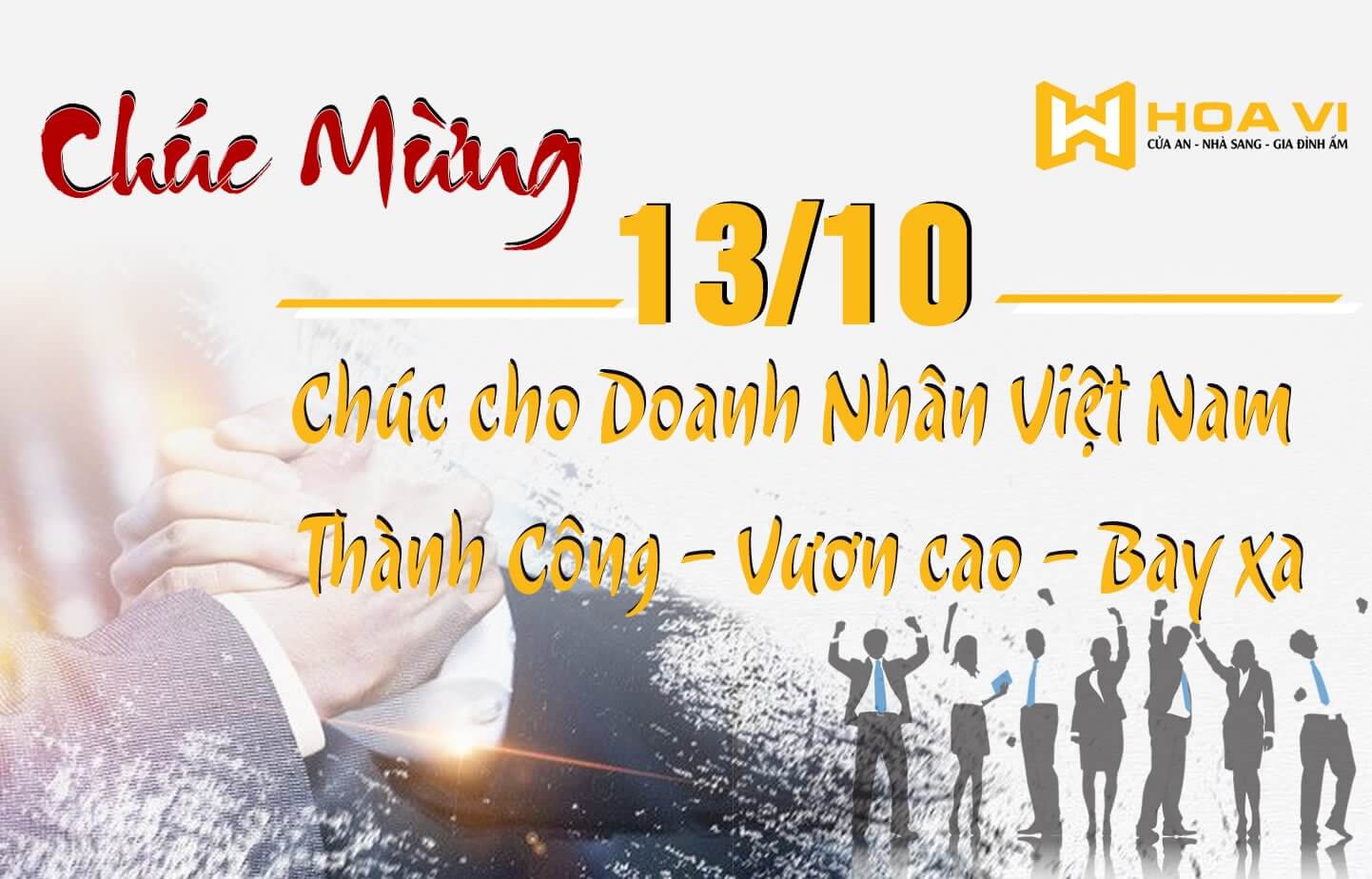 CHÚC MỪNG NGÀY DOANH NHÂN VIỆT NAM