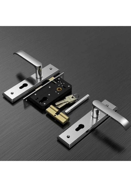 Khóa Đơn Điểm Cửa Thép Vân Gỗ Chống Cháy HV58